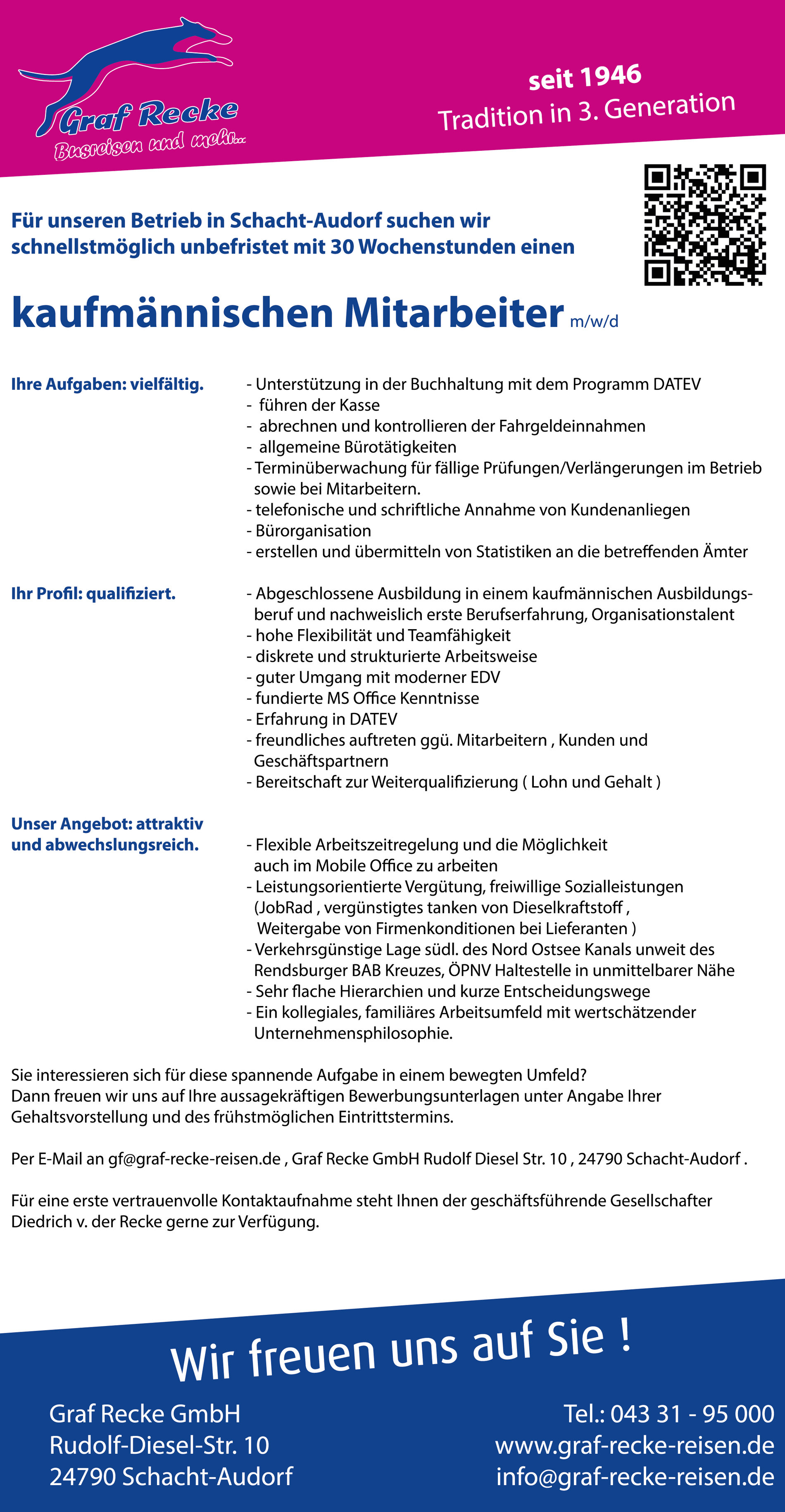 Kaufmännischer Mitarbeiter Buchhaltung